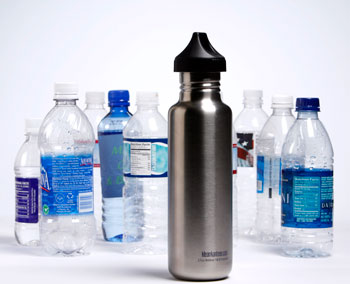 Eco-friendly Product : Reusable steel Glass Water bottle 