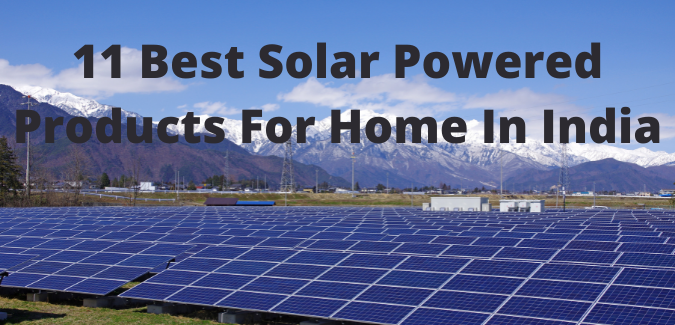 Solar Powered Products