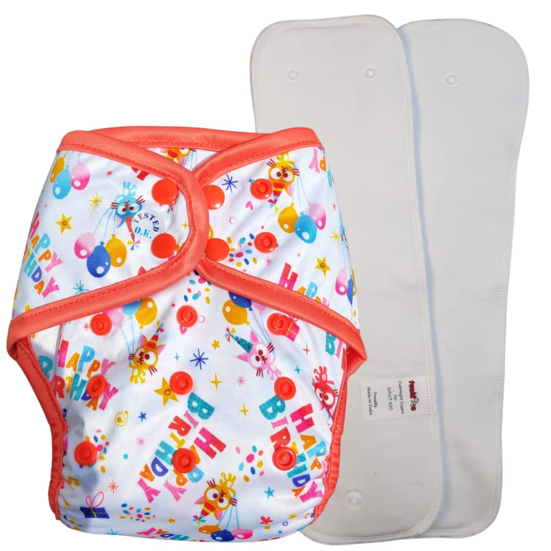 Tushions Infinit Green Cloth Diapers