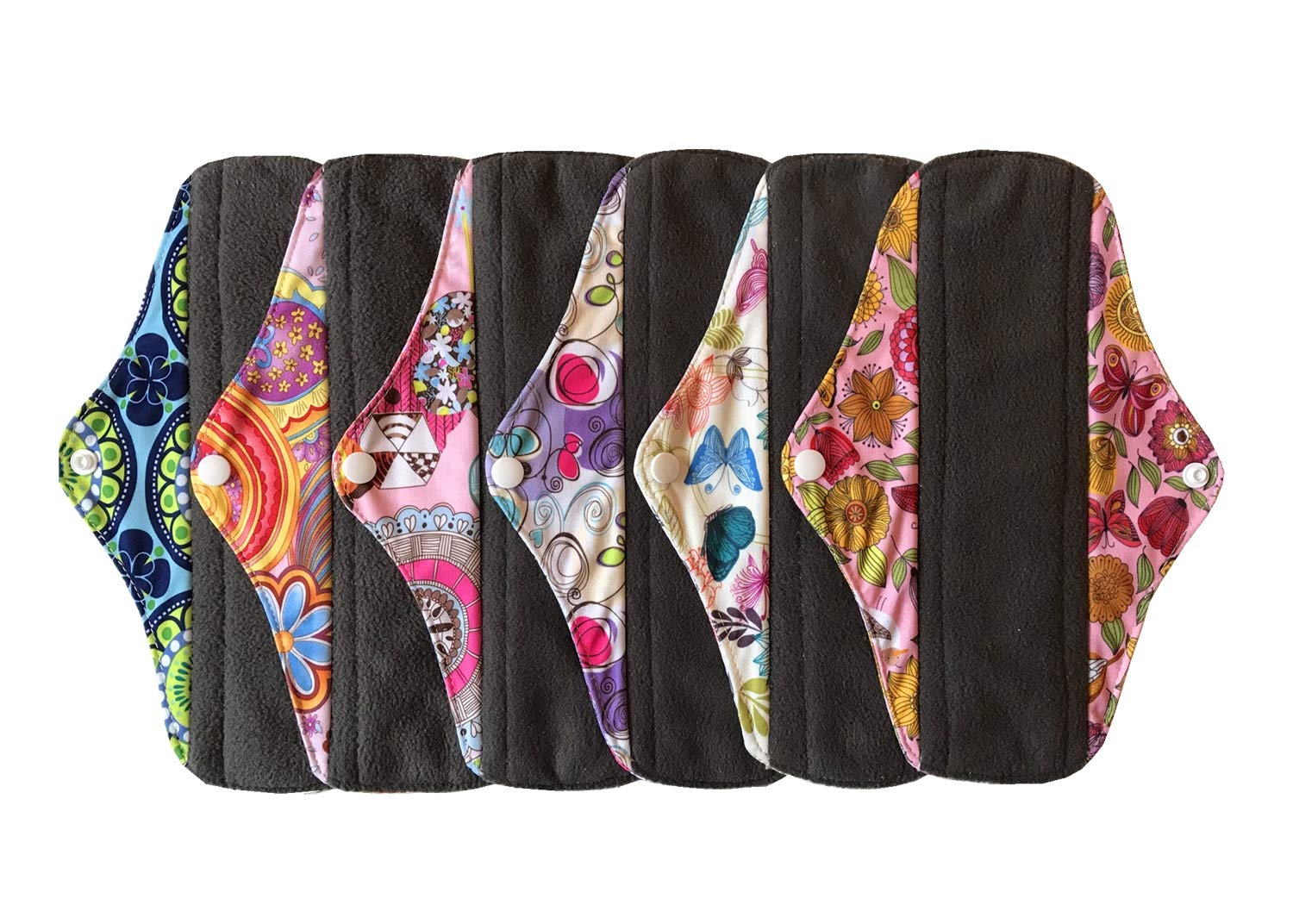 Bamboo Charcoal Reusable Sanitary Pads