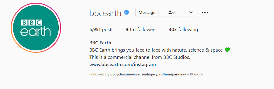 Nature Photography Environment Instagram Accounts