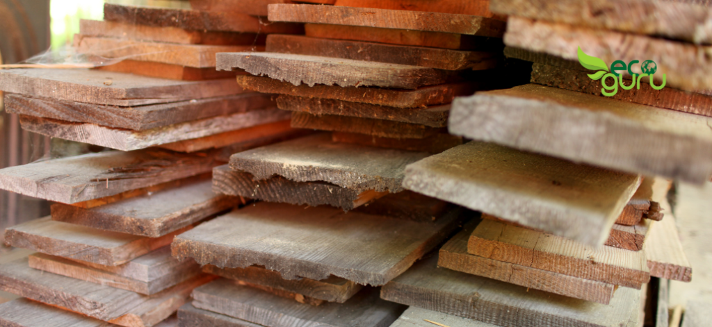 Reclaimed Wood or Lumber Eco-friendly Building Materials