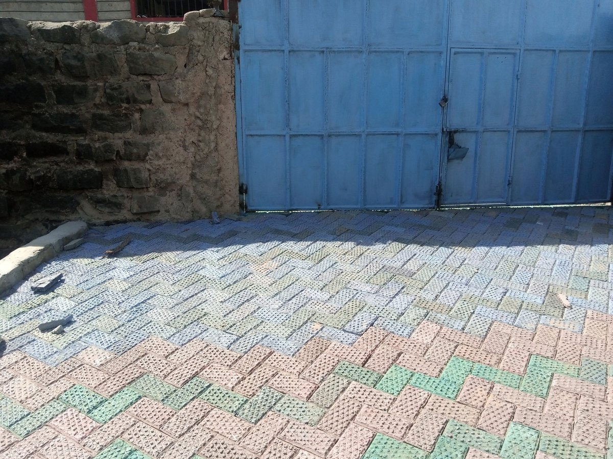 Plastic bricks Eco-friendly Building Materials